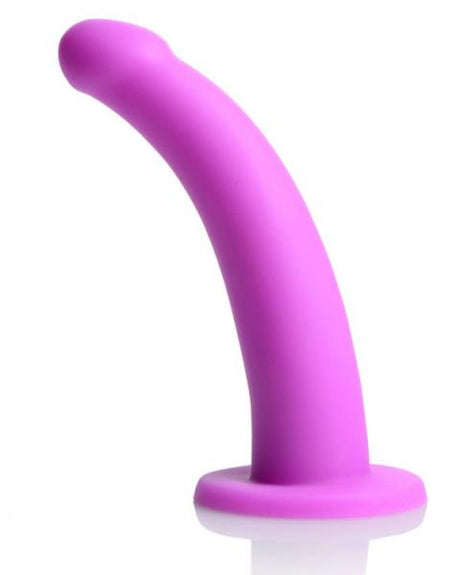 Strap U Navigator Silicone G Spot Dildo With Harness