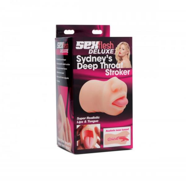 Sydney Deep Throat Stroker Realistic Lips & Tongue