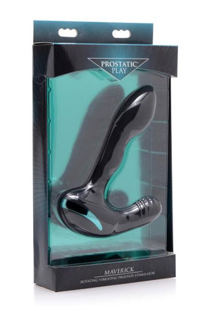 Maverick Rotating Vibrating Prostate Stimulator Black