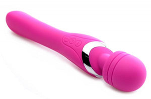 Whirling Wand 2 In 1 Silicone Dual Massage Wand