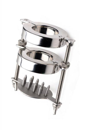 Stainless Steel Spiked Cbt Ball Stretcher And Crusher