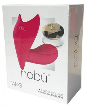Nobu Tang Wireless Vibe With Clitoral Stimulator Pink