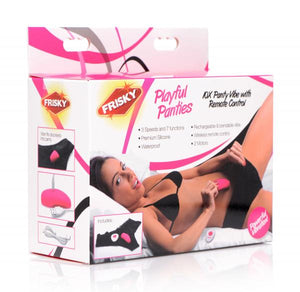 Playful Panties 10 X Panty Vibe O/S With Remote Control