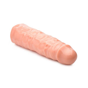 Size Matters 3 Inches Penis Enhancer Sleeve Beige