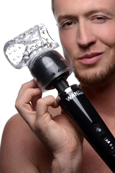Vibra Stroke Masturbator Wand Attachement