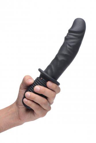 Power Pounder Vibrating And Thrusting Silicone Dildo