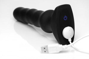 Thunderplugs Vibrating, Squirming Plug With Remote Control