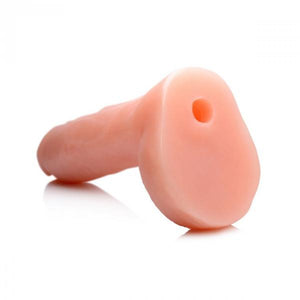 Lovebotz 10 Inches Cock Lock Dildo With Balls Beige