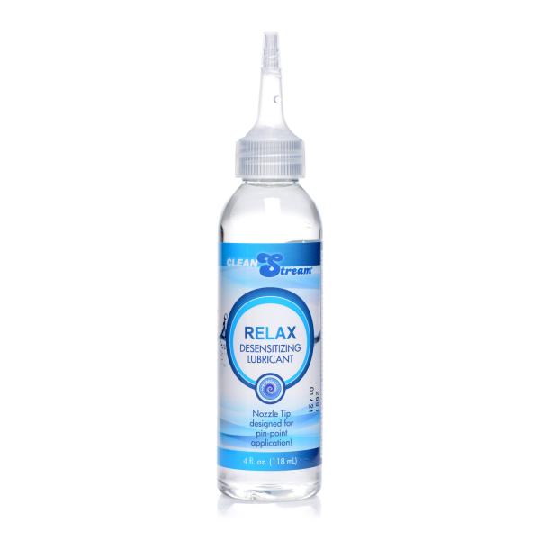 Relax Desensitizing Lubricant With Nozzle Tip 4 Oz.