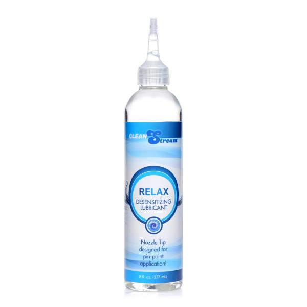 Relax Desensitizing Lubricant With Nozzle Tip 8oz.