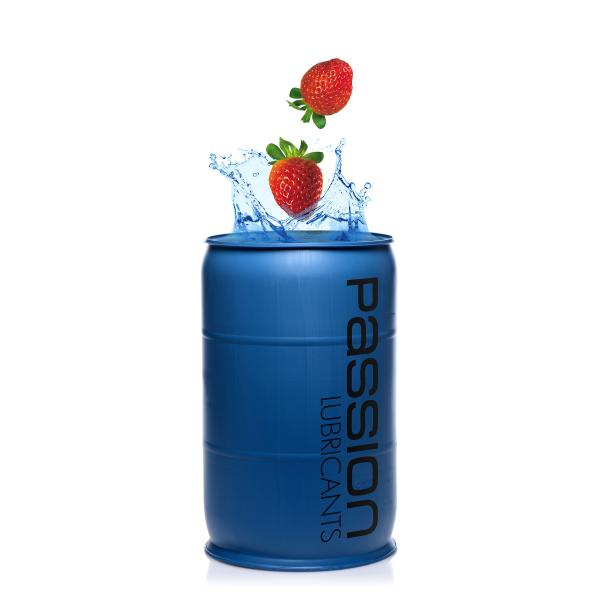 Passion Strawberry Flavored Lubricant 55 Gallon Drum