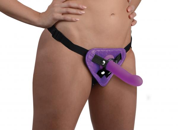 Burlesque Universal Corset Harness Purple