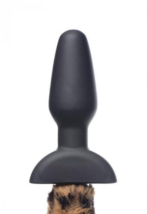 Waggerz Wagging Leopard Tail Anal Plug And Ears Set