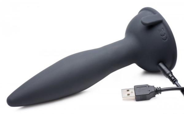 Turbo Ass Sinner Silicone Anal Plug With Remote Control