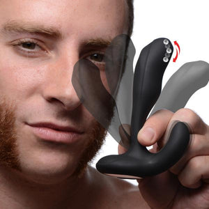 Alpha Pro 7 X Bendable Prostate Stimulator With Stroking Bead