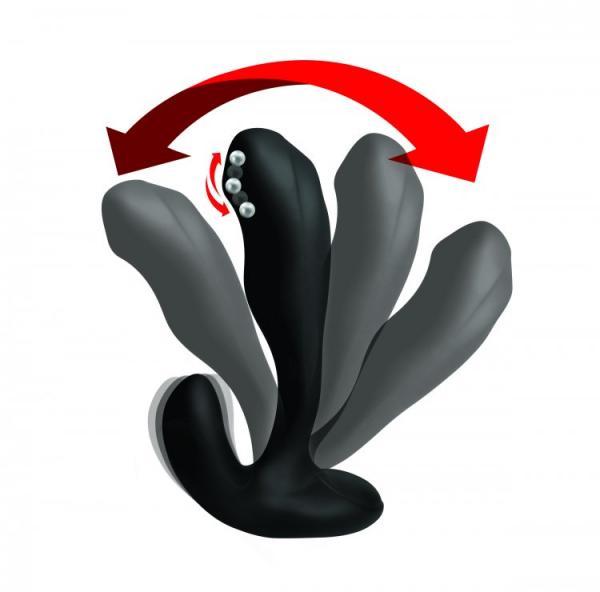 Alpha Pro 7 X Bendable Prostate Stimulator With Stroking Bead