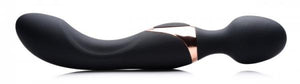 10 X Dual Duchess 2 In1 Silicone Massager Black