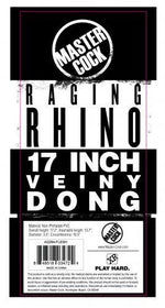 Raging Rhino 17 Inches Veiny Dildo Beige