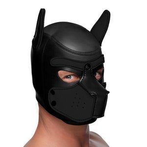 Spike Neoprene Puppy Hood Black O/S