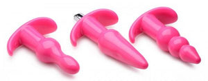 Thrill Trio Anal Plug Set Pink