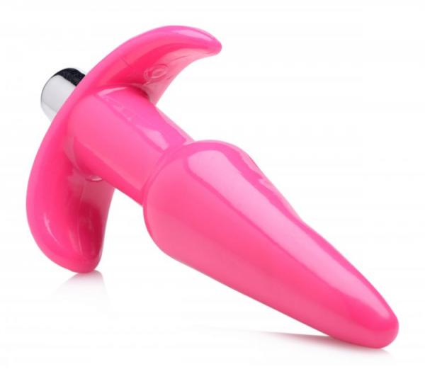 Smooth Vibrating Anal Plug Pink