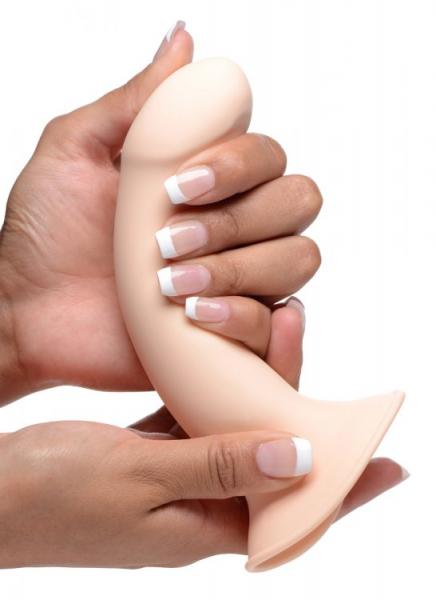 Squueze It Squeezable Phallic Dildo Beige