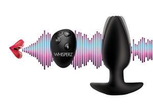 Voice Activated 10x Vibrating Butt Plug With Remote Control