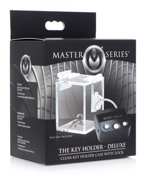 The Key Holder Deluxe Clear Case With Lock