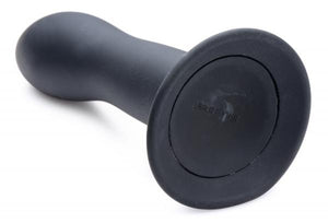 Squeezable Slender Dildo Black