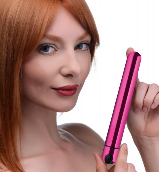 10x Slim Metallic Bullet Pink