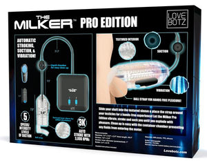 The Milker Pro Edition With Automatic Stroking, Suction And Vibration