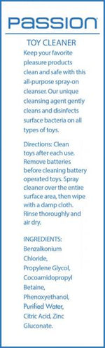 Passion Toy Cleaner