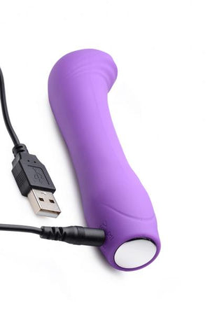 G Charm Moving Bead Silicone Vibrator