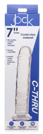 Jock C Thru Dildo 7 Inch