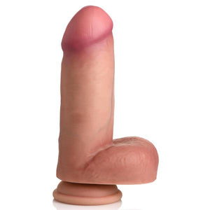 Jock Light Dual Density Silicone Dildo With Balls 6 Inch