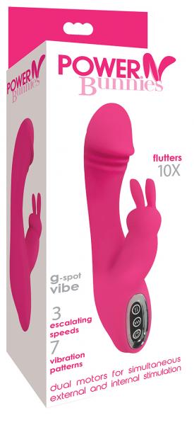 Flutters 10x G Spot Rabbit Silicone Vibrator