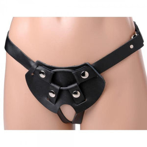 Strict Leather Two Strap Dildo Harness