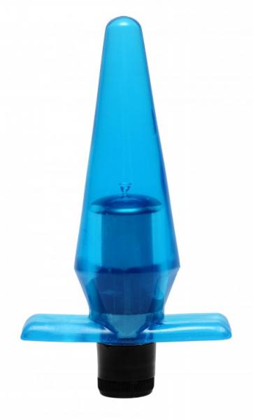 Mini Butt Plug Vibe Blue