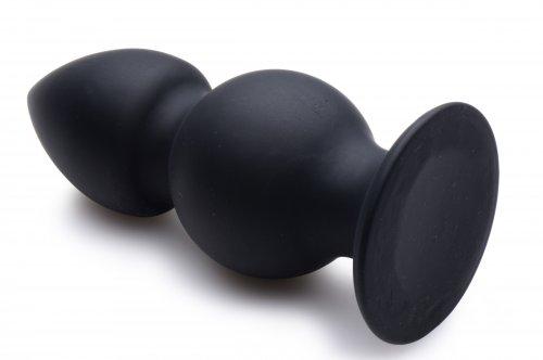 Tom Of Finland Weighted Silicone Anal Plug Black