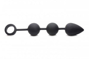 Tom Of Finland Weighted Anal Ball Beads Black