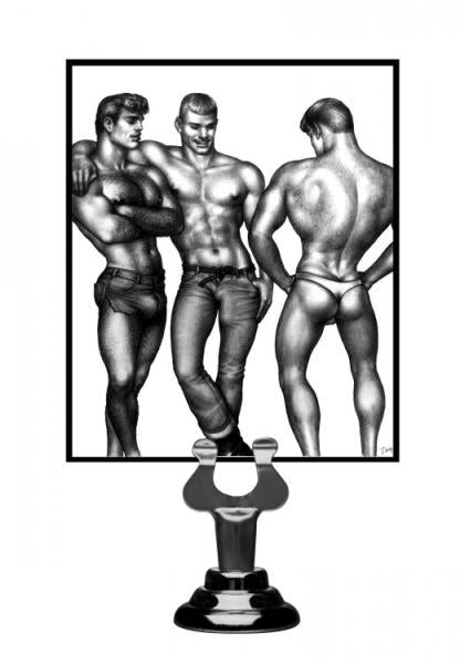 Tom Of Finland 3 Piece Silicone Cock Ring Set Black