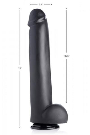 The Master Suction Cup Dildo Black