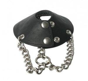 Strict Leather Parachute Ball Stretcher Spikes Black