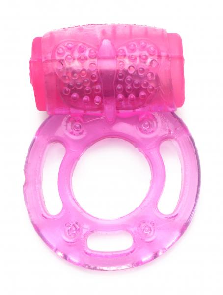 Pink Vibrating Cock Ring