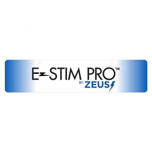 Zeus E Stim Pro Display Sign