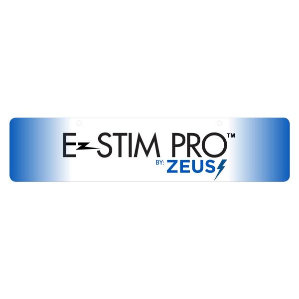 Zeus E Stim Pro Display Sign