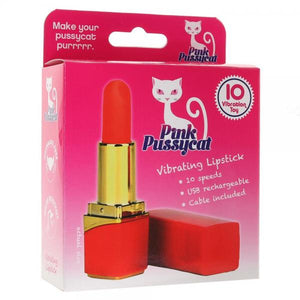 Pink Pussycat Vibrating Lipstick