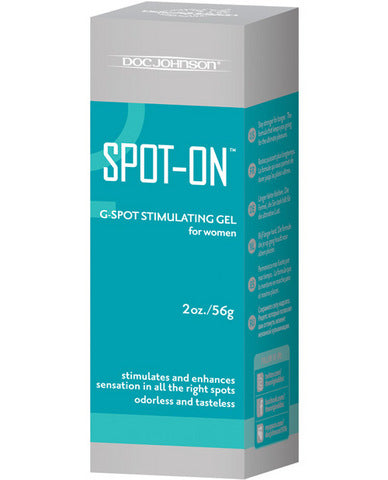 Spot On G Spot Stimulating Gel For Women 2 Oz Tube