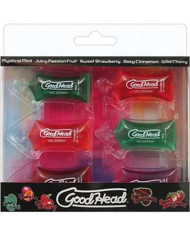 Good Head Oral Sex Pillow Paks 6 Piece Assorted Flavors