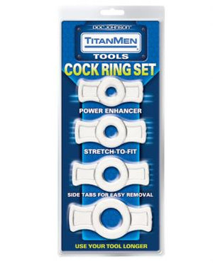 Titanmen Tools C Ring Set Clear